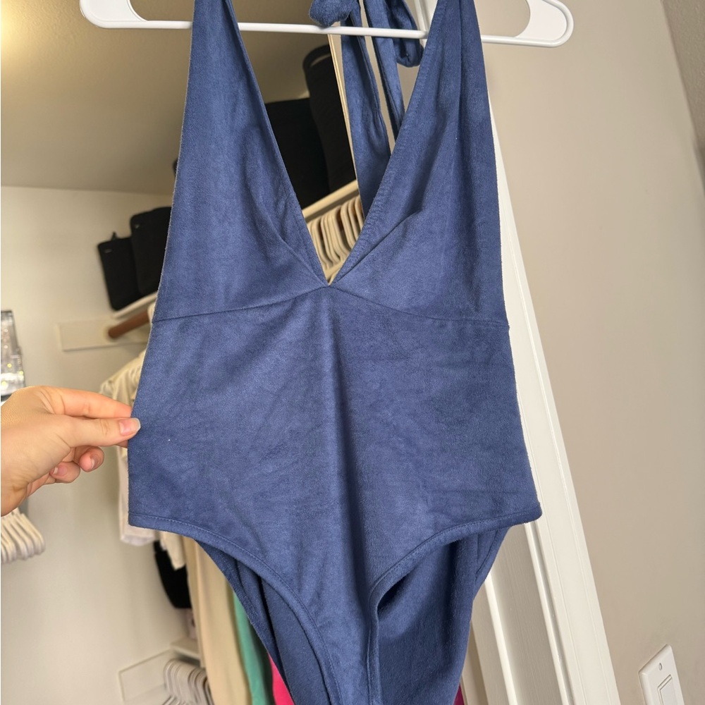 Fashion Nova Navy Bodysuit